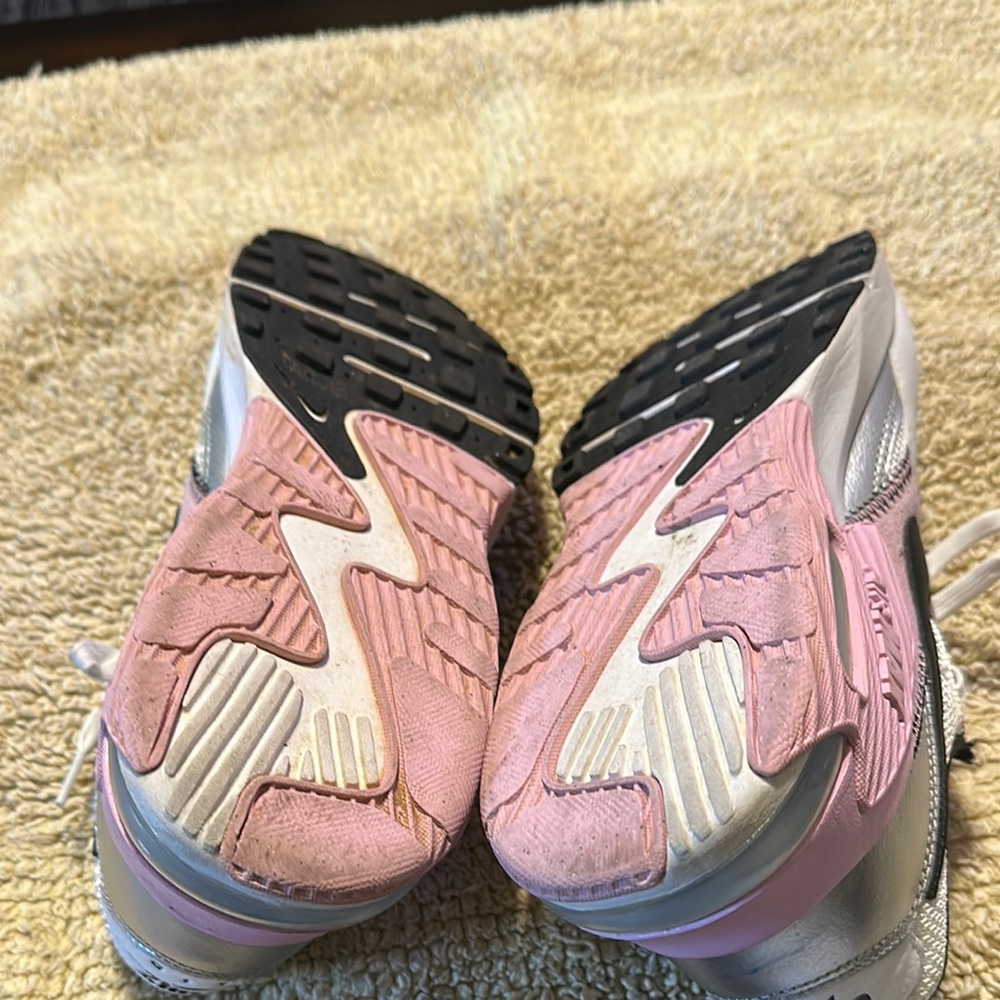 Nike Women's Air Max Sneakers - White and Pink - Picture 6 of 14